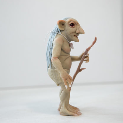 Pukwudgie cryptid, Native American folklore mythical goblin-like little wild man from forests of Delaware and Massachusetts states