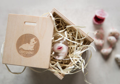 Dragon baby fetus embryo jewelry, Polymer clay epoxy resin pendant