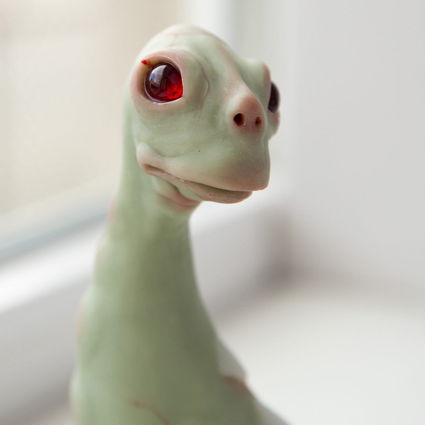 Altamaha-ha of Georgia state, creepy cute plesiosaur cryptid creature, sculpture cryptid gift miniature