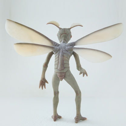 Mothman of West Vigrinia state! Weird and creepy sculpture of Mothman cryptid creature