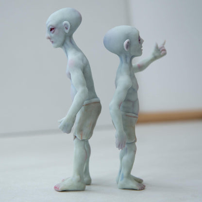 Melon heads! Connecticut humanoid pumpkinhead mythical creatures weird stuff cryptid miniature gift