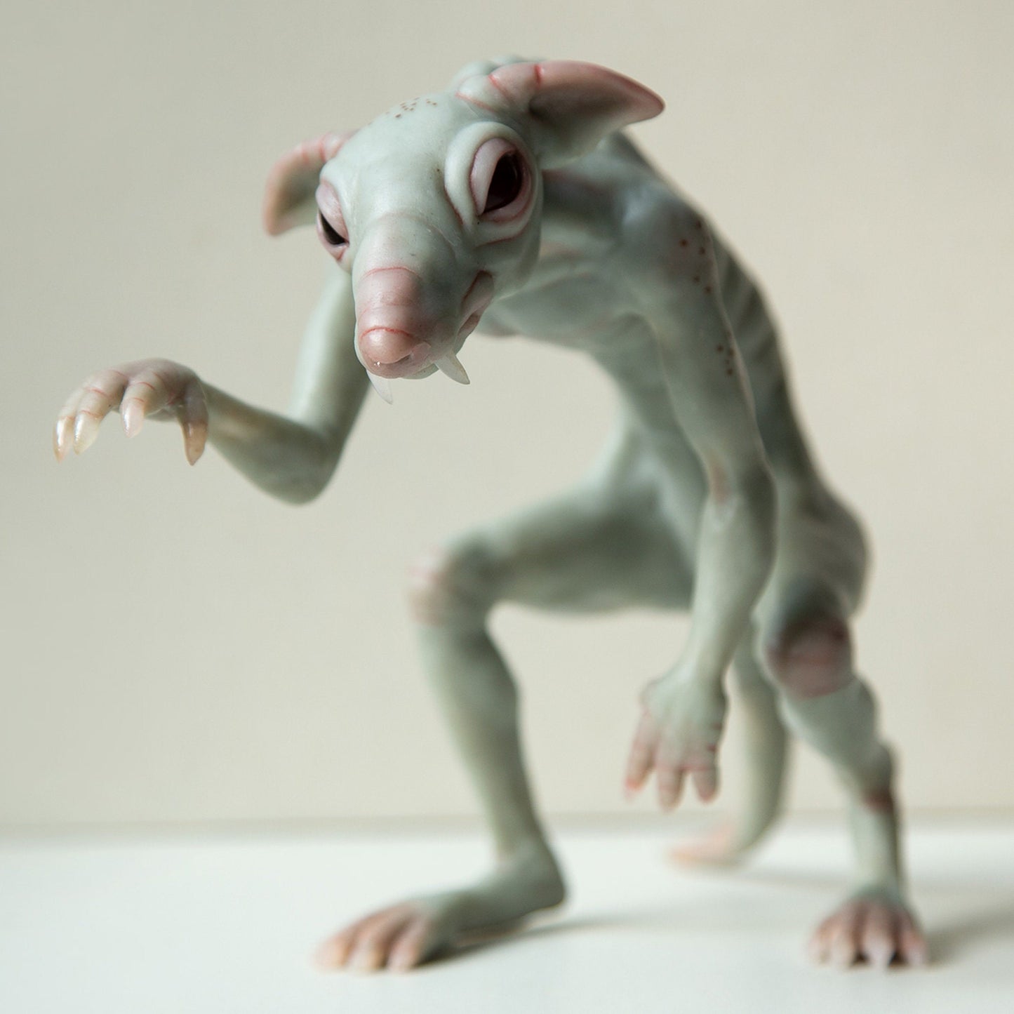 Chupacabra, well known vampire cryptid animal from Texas, horror miniature doll, best gift for Texas