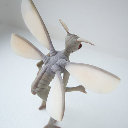 Mothman of West Vigrinia state! Weird and creepy sculpture of Mothman cryptid creature