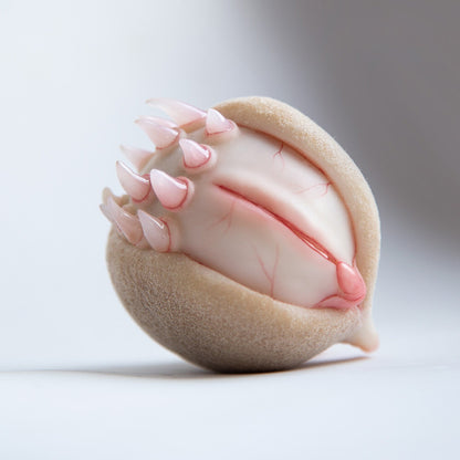 Vagina Dentata OOAK weird collectible figurine, oddy art sculpture, cute and strange art object