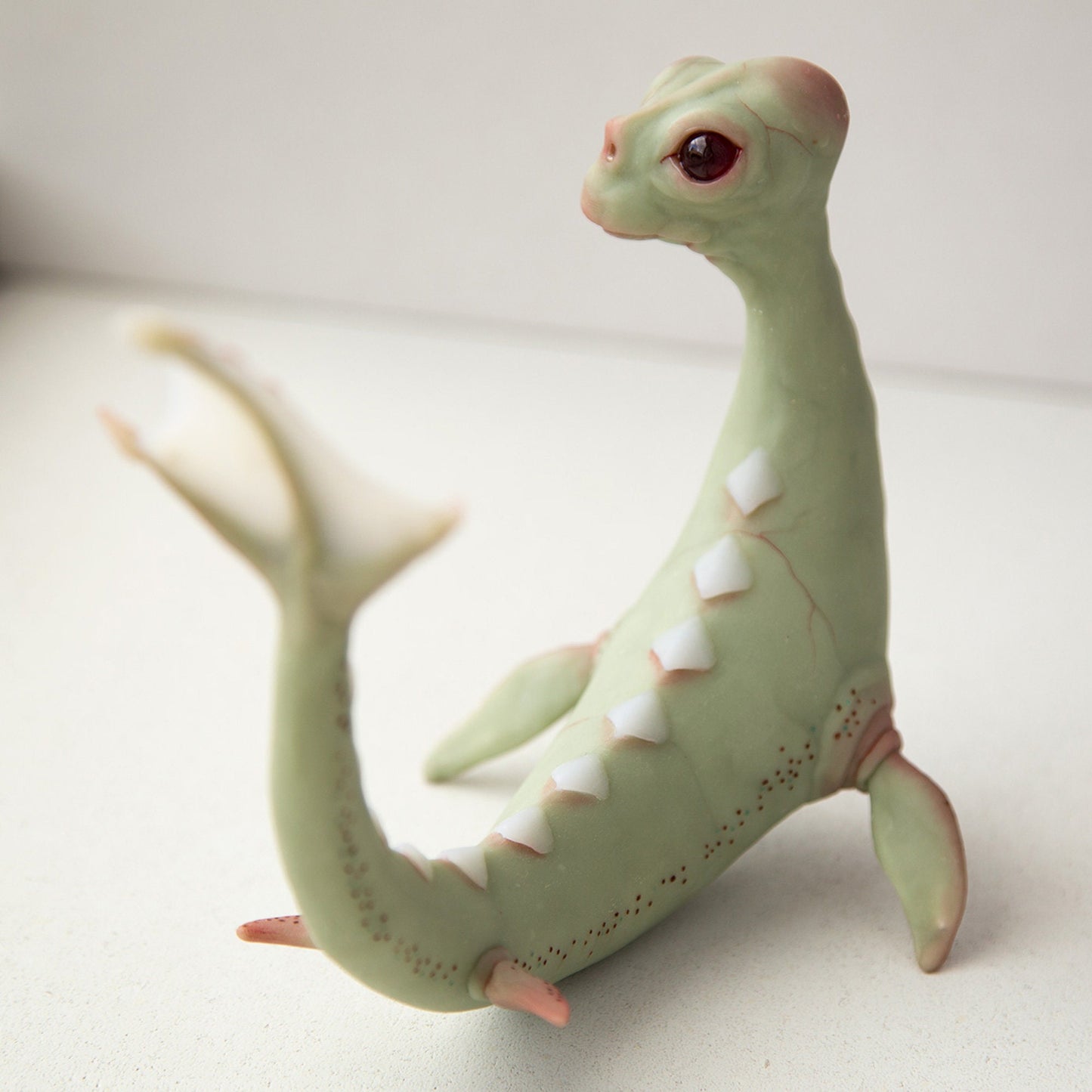 Altamaha-ha of Georgia state, creepy cute plesiosaur cryptid creature, sculpture cryptid gift miniature