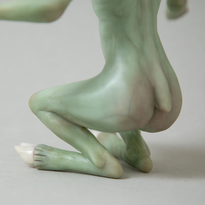 Deer Woman Art Doll – Mythical Handmade Forest Sculpture