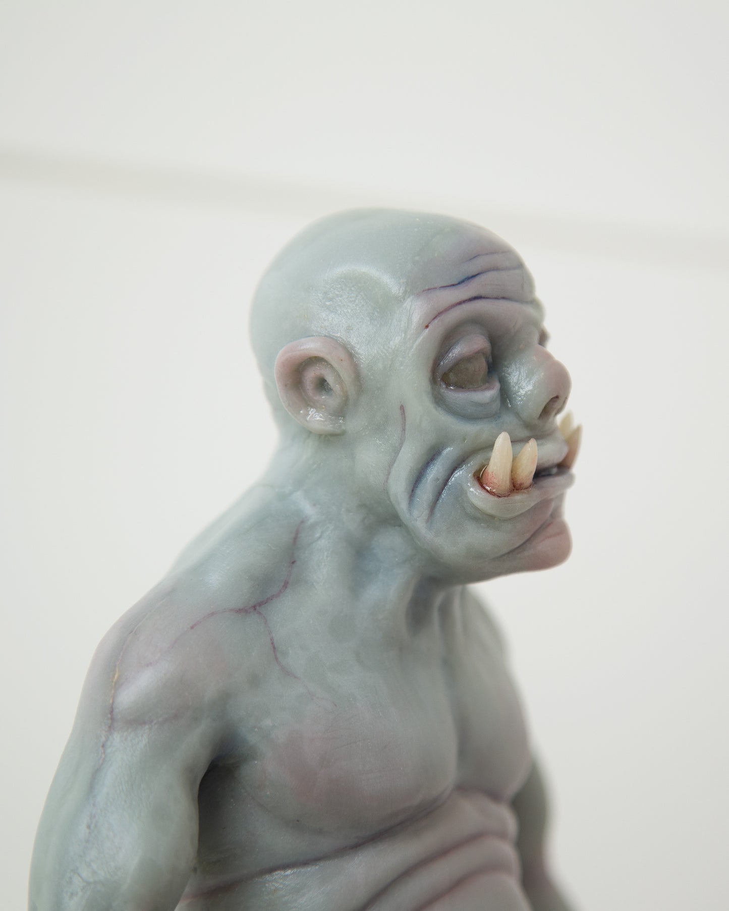 Monster orc who live on swamps, character comission by our team, creepy art doll creature