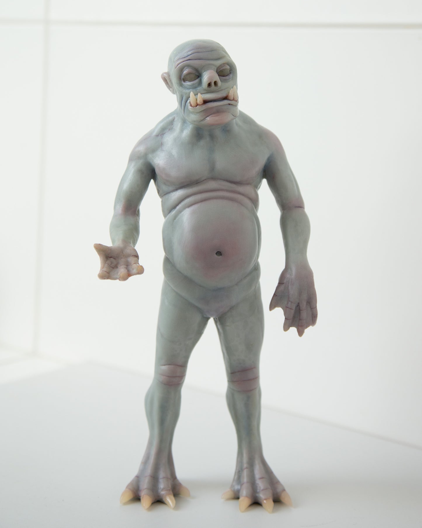 Monster orc who live on swamps, character comission by our team, creepy art doll creature