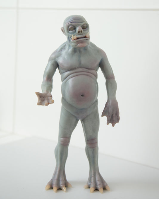 Monster orc who live on swamps, character comission by our team, creepy art doll creature