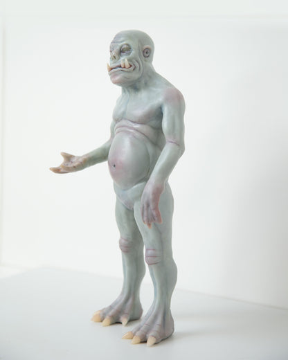 Monster orc who live on swamps, character comission by our team, creepy art doll creature