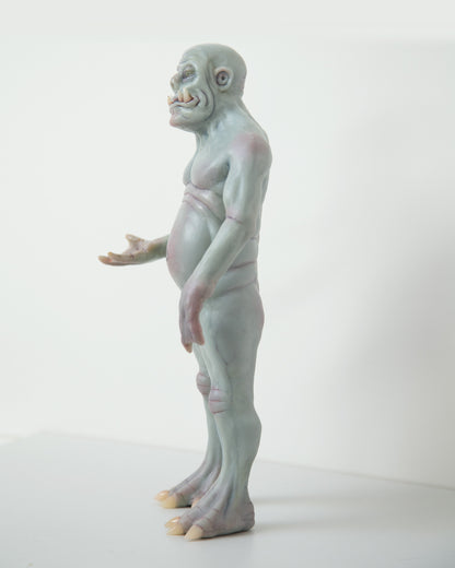 Monster orc who live on swamps, character comission by our team, creepy art doll creature