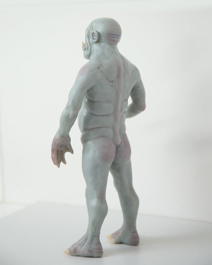 Monster orc who live on swamps, character comission by our team, creepy art doll creature