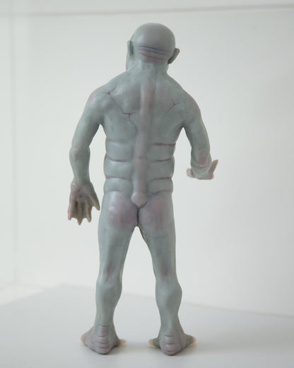 Monster orc who live on swamps, character comission by our team, creepy art doll creature