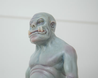 Monster orc who live on swamps, character comission by our team, creepy art doll creature