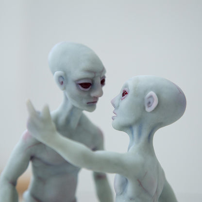 Melon heads! Connecticut humanoid pumpkinhead mythical creatures weird stuff cryptid miniature gift