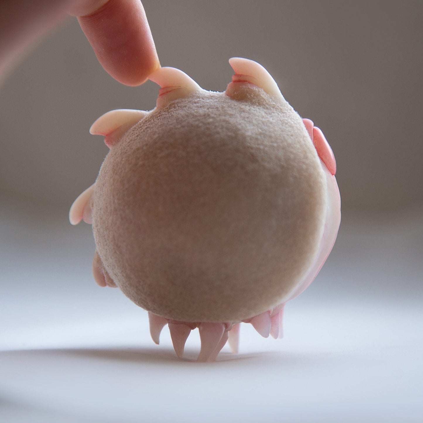 Vagina Dentata OOAK weird collectible figurine, oddy art sculpture, cute and strange art object