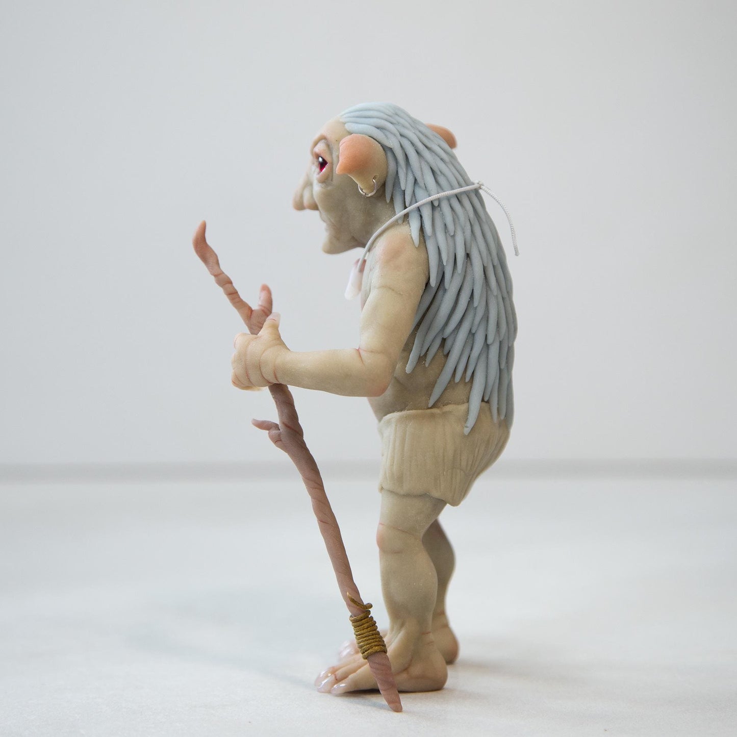 Pukwudgie cryptid, Native American folklore mythical goblin-like little wild man from forests of Delaware and Massachusetts states