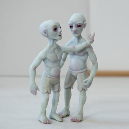 Melon heads! Connecticut humanoid pumpkinhead mythical creatures weird stuff cryptid miniature gift