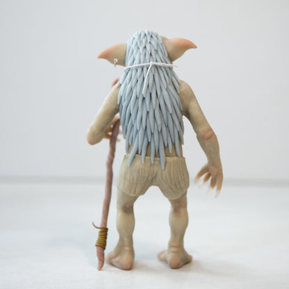 Pukwudgie cryptid, Native American folklore mythical goblin-like little wild man from forests of Delaware and Massachusetts states