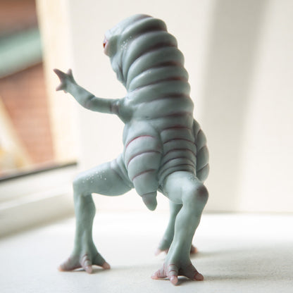 Enfield Horror, cryptid creature from Illinois state, weird sculpture of urban legend character