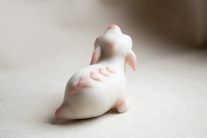 Baby alien guinea pig - hamster miniature, sculpture of alien mouse figurine doll