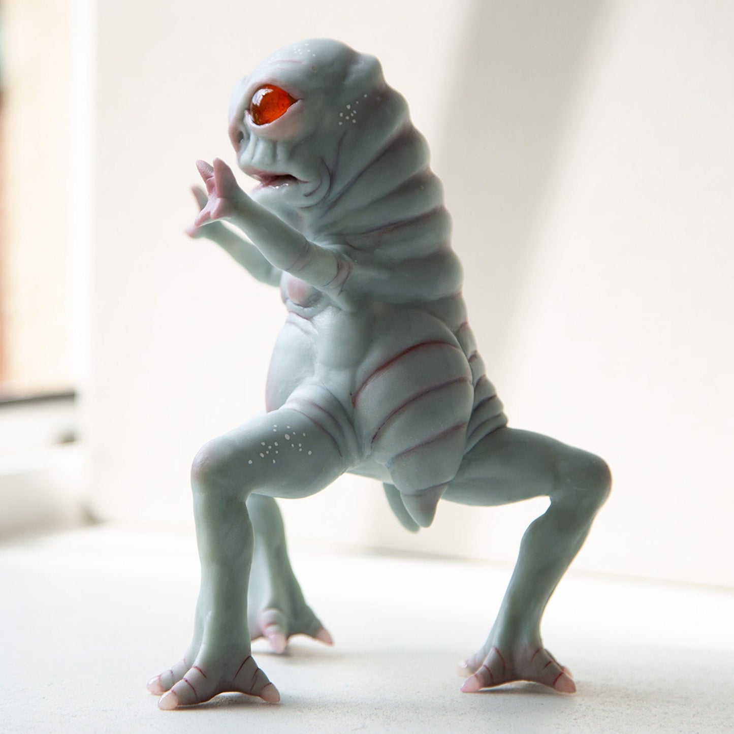 Enfield Horror, cryptid creature from Illinois state, weird sculpture of urban legend character, Illinois gift ideas