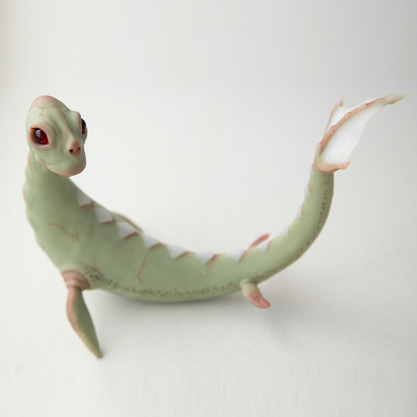 Altamaha-ha of Georgia state, creepy cute plesiosaur cryptid creature, sculpture cryptid gift miniature